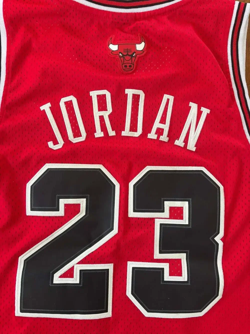 Vintage Nike Chicago Bulls Michael Jordan #23 Jersey Red Team Sports Size S